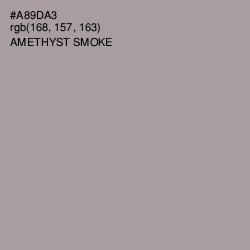 #A89DA3 - Amethyst Smoke Color Image